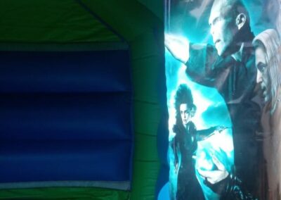 Voldemort on bouncy castle artwork